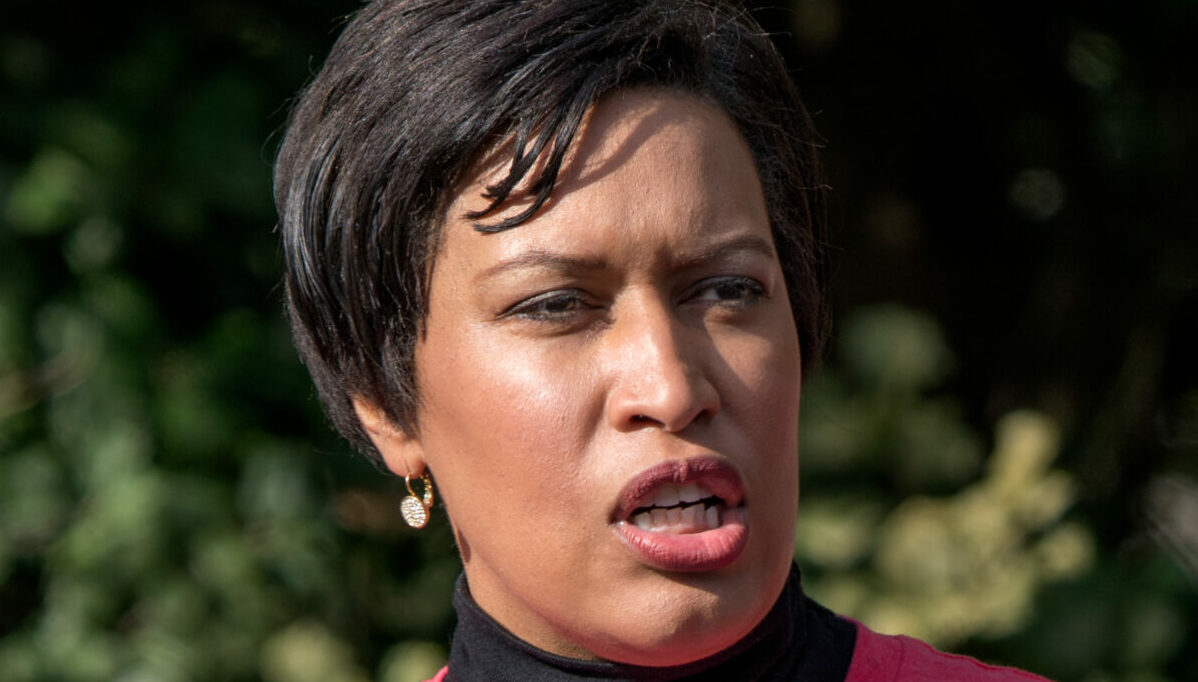 Muriel Bowser at Rally for DC Lives before March For Our Lives, Washington DC 2