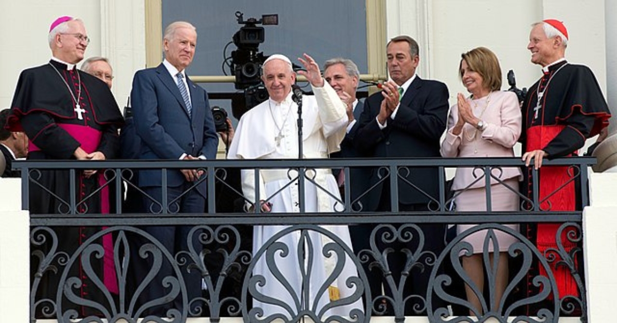 Cafeteria Catholic Biden Disagrees with Pope’s Gender Stance