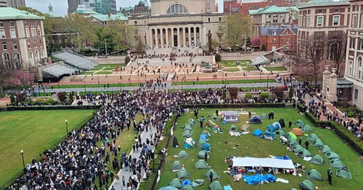 Trump Prosecutor Alvin Bragg Lets Columbia Protestors Walk