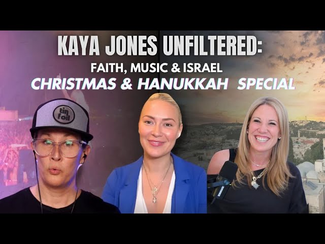 Christmas/Hanukkah Eve Show: Award-Winning Kaya Jones on Life after Pussycat Dolls, Faith and Israel