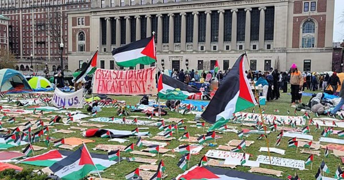 Columbia University Gaza Encampment